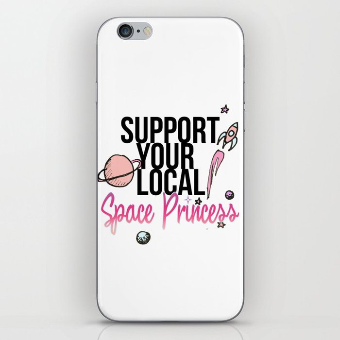 Space Princess iPhone Skin