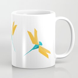 Origami Dragonfly Coffee Mug