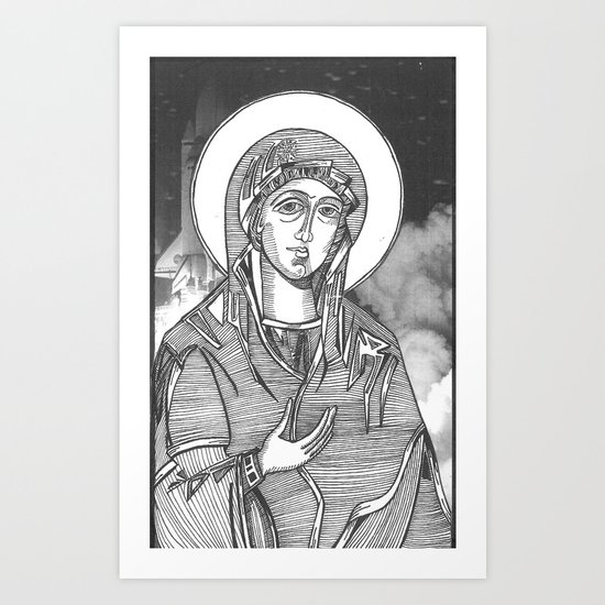 Madonna of the Launches Art Print
