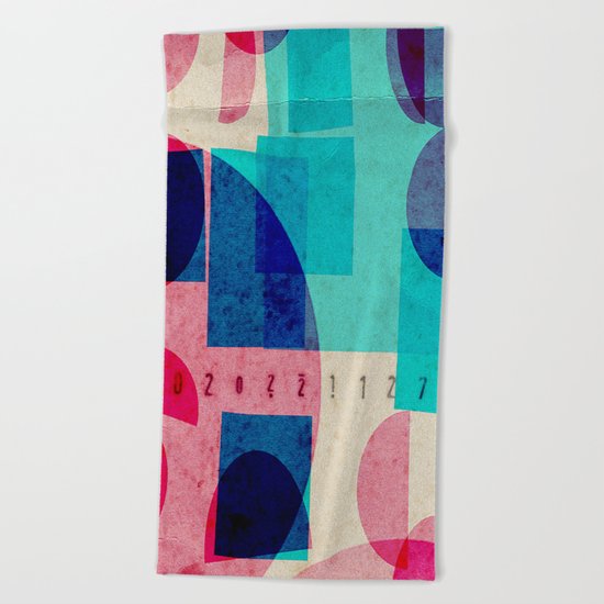 ticket of admission Beach Towel
