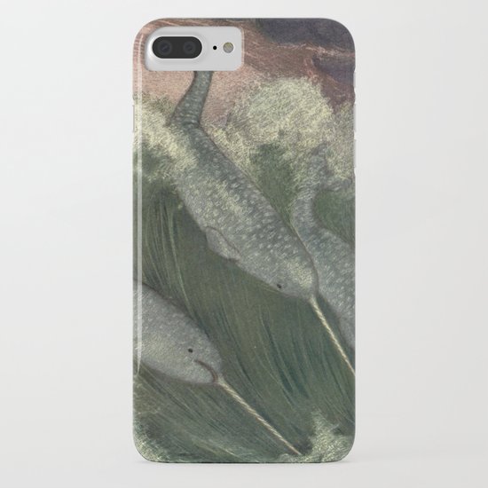 Vintage Narwhal Painting 1909 Iphone Case By Bravuramedia Society6