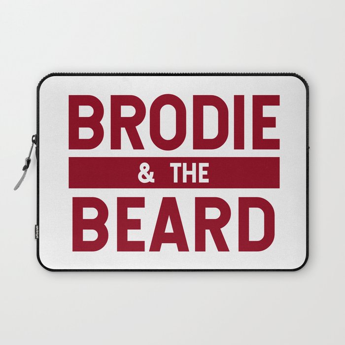 Brodie & The Beard Houston Laptop Sleeve