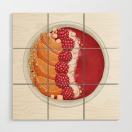 Smoothie bowl Wood Wall Art