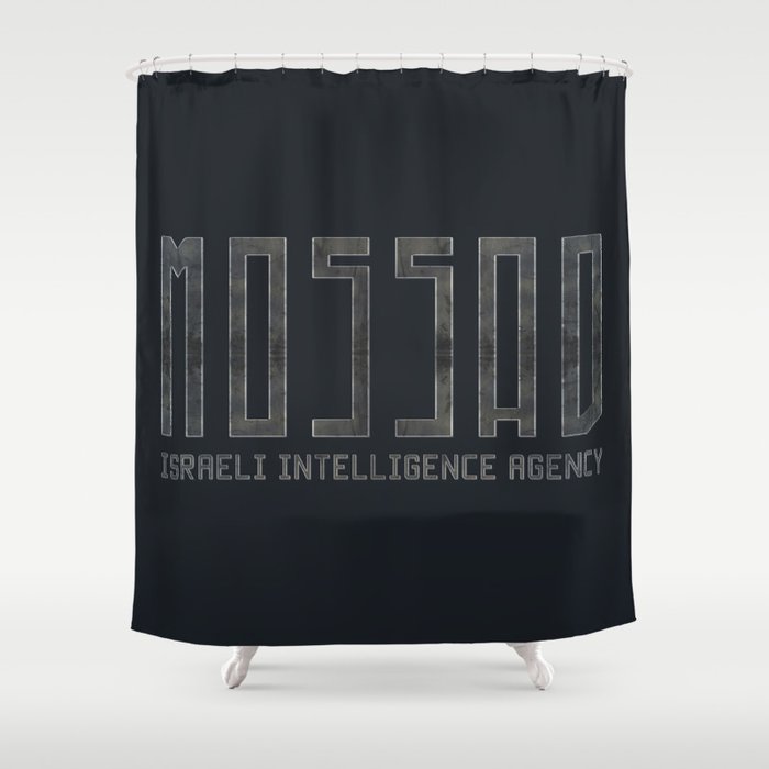 Mossad - Israeli Intelligence Agency Shower Curtain