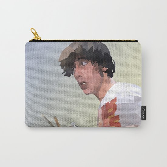 Low Polygon Portrait of Keith Moon Carry-All Pouch