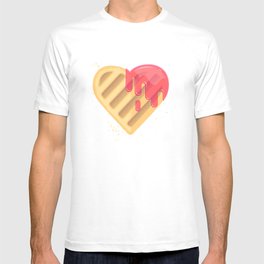 Tasty cookies in the shape of heart T-shirt