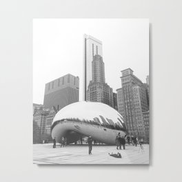 The Chicago Bean #2 Metal Print