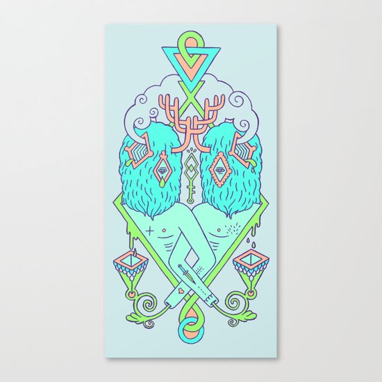 a kind of logic Canvas Print