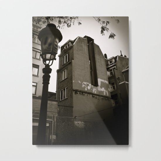 Poetic City Metal Print