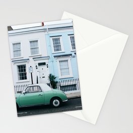 Notting Hill Door Fronts Stationery Card
