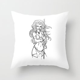 Calm Before The Storm Throw Pillow