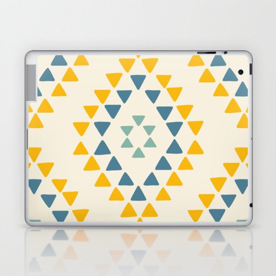 Abstract diamond pattern Laptop & iPad Skin