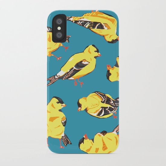 Goldfinches iPhone Case