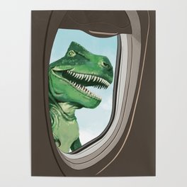 Hello! T-Rex Poster