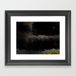 Digital Planet Framed Art Print