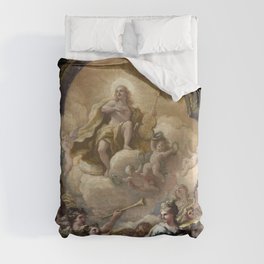 Apollo and Muses - Paolo di Matteis Duvet Cover