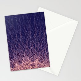 Sun Rays - Abstract Art Stationery Card