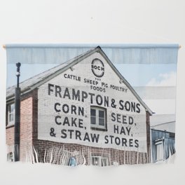 Frampton & Sons England Feed Store Wall Hanging