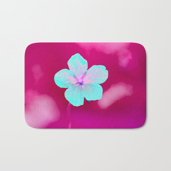 Colorful Flower #1 Bath Mat