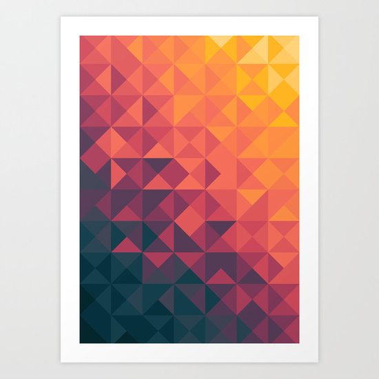 Infinity Twilight Art Print