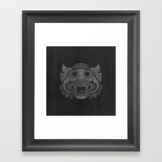 Barong Framed Art Print