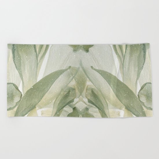 Botanical Bloom Beach Towel