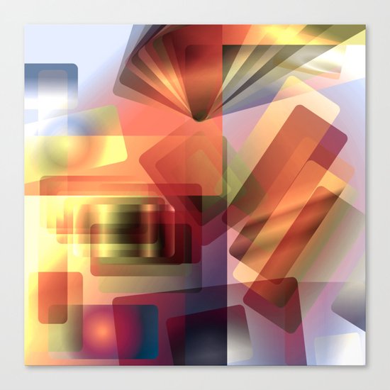 Alluvial Rose Canvas Print