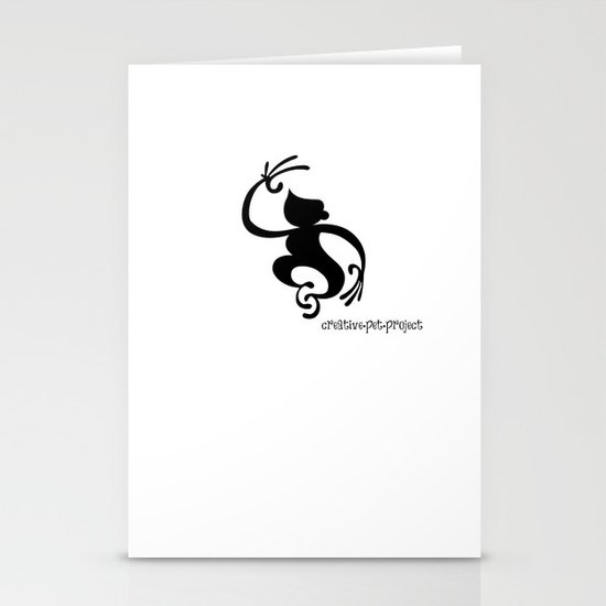 Monkey Stationery Cards