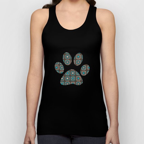 Pattern blue azul 6 Unisex Tank Top
