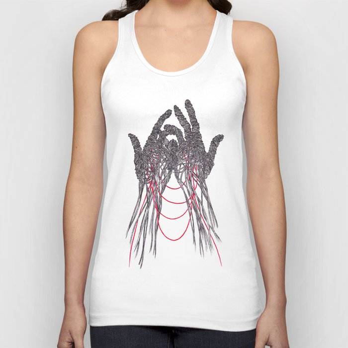 Do You Believe in the Red String of Faith Tank Top