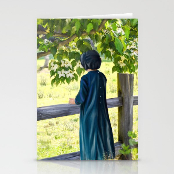 Little Amish Girl Stationery Cards