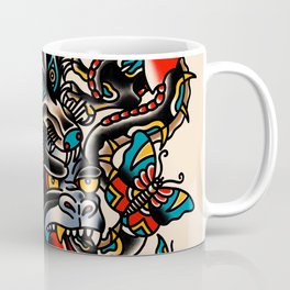 Traditional mess Coffee Mug | Traditionaltattoo, Tattoo, Drawing, Ozzyink 