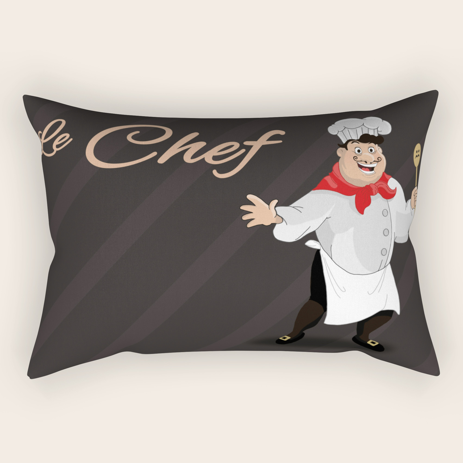 Le Chef Kitchen Decor French Chef With A Mustache Cartoon