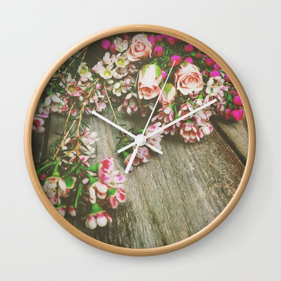 She Had a Spirit That Was Wild and Free Wall Clock