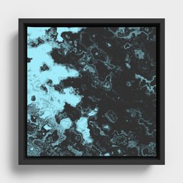 NOISE VII - (Noise Pattern Series) Framed Canvas