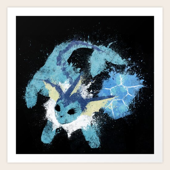 Water Stone Art Print