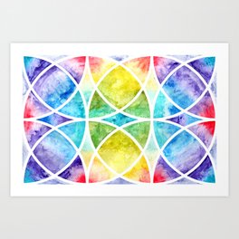 Circles Art Prints Society6