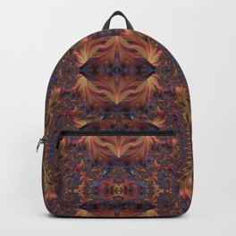 Gilded Symmetry Geometric Art // 2021_018 Backpack