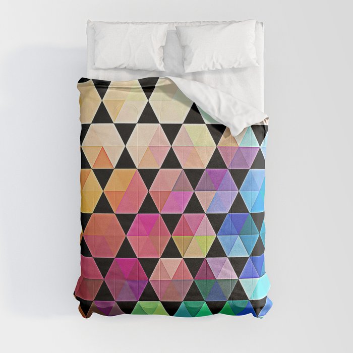 Bold Hexagon Comforter