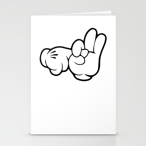 Sexe Sign Hands Stationery Cards
