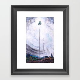 Emily Carr - Scorned as Timber, Beloved of the Sky - Canada, Canadian Oil Painting - Group of Seven Framed Art Print