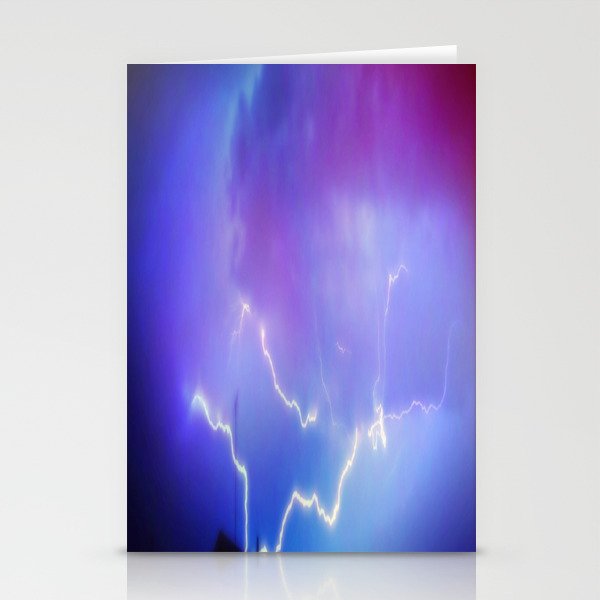 Lightning Strike Stationery Cards