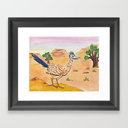 Running through the Southwest Framed Art Print