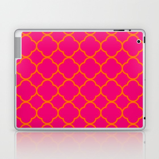 Quatrefoil Pattern 12 Laptop & iPad Skin