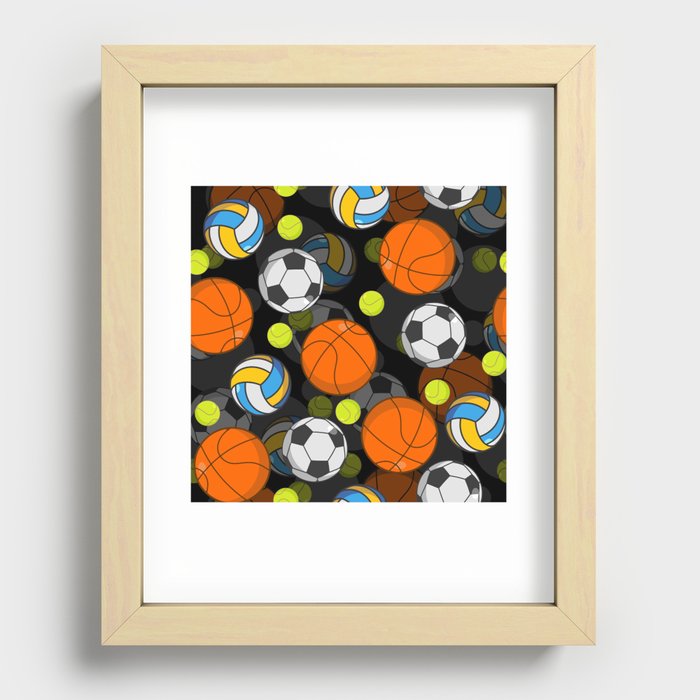 Sports Recessed Framed Print