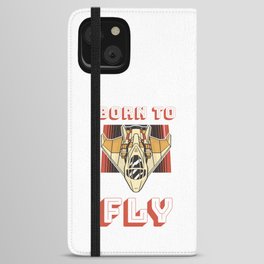 Airplanes - Born To Fly iPhone Wallet Case