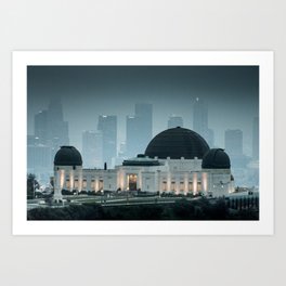 Griffith Observatory Art Print