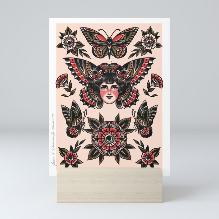 Butterflies Mini Art Print