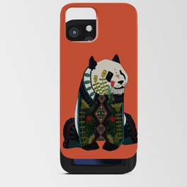 panda orange iPhone Card Case