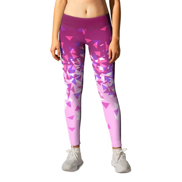 Pink Disintegrate Leggings